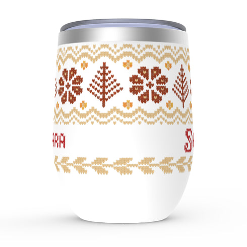Autumnal Forest Stemless Wine Tumblers